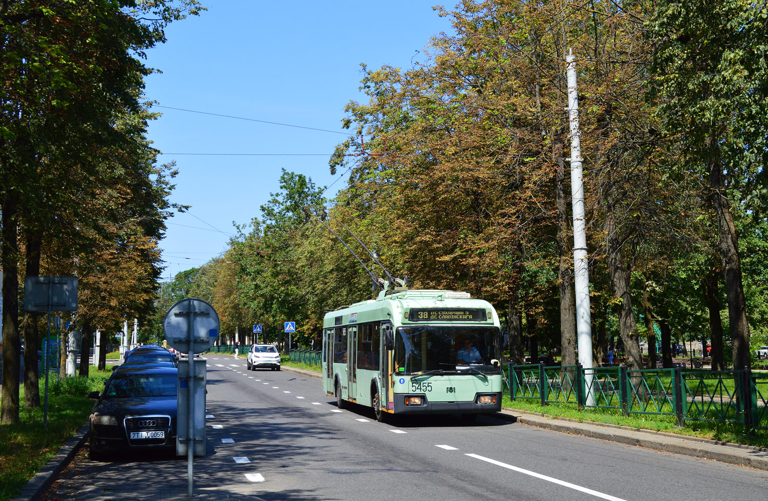 Минск, БКМ 321 № 5455