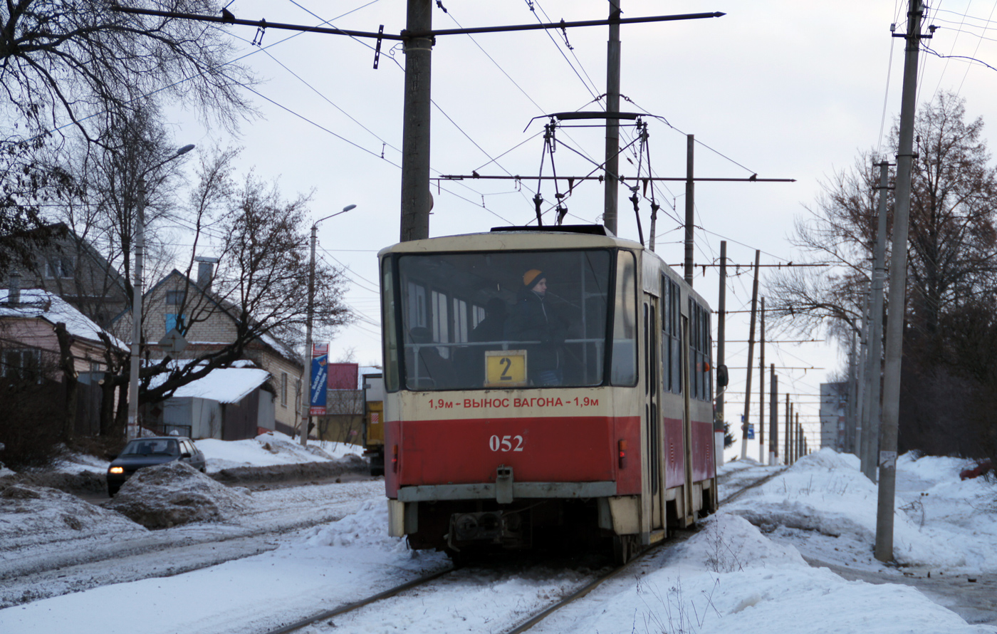 Курск, Tatra T6B5SU № 052