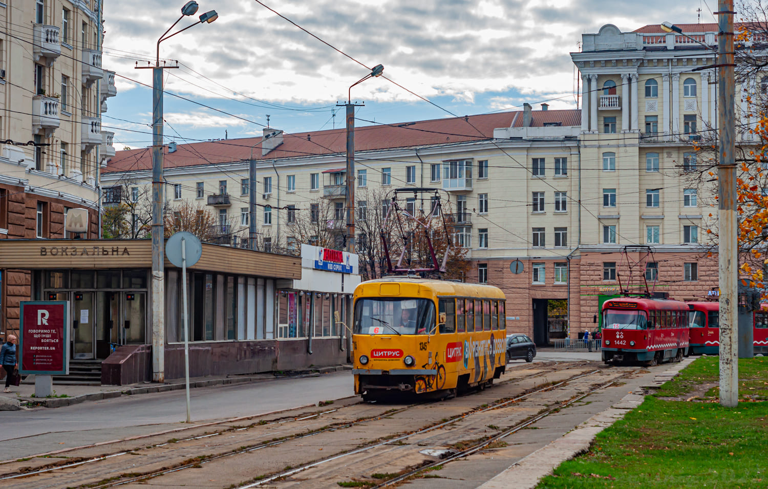 Днепр, Tatra T3SU № 1345