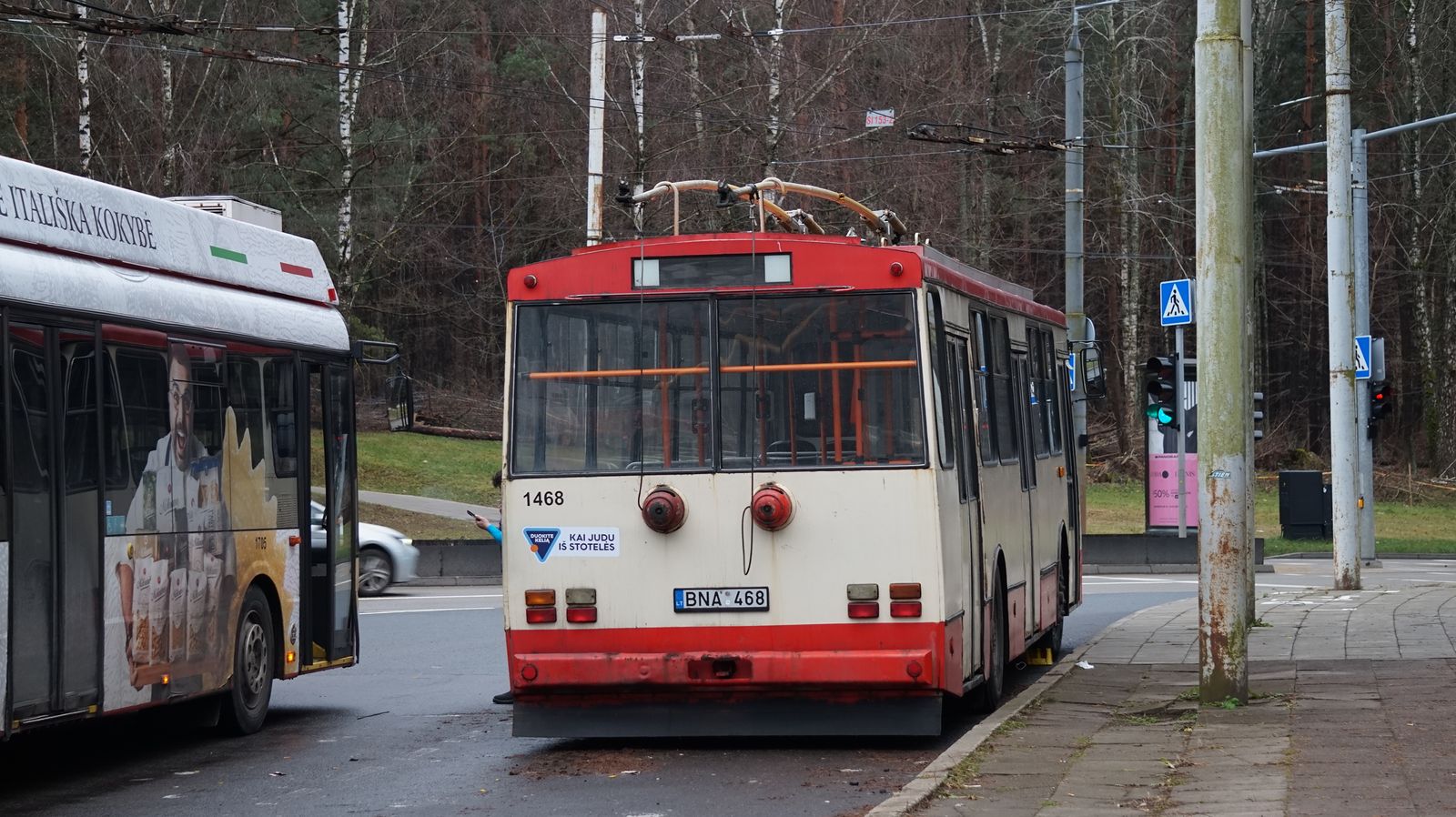 Вильнюс, Škoda 14Tr02/6 № 1468