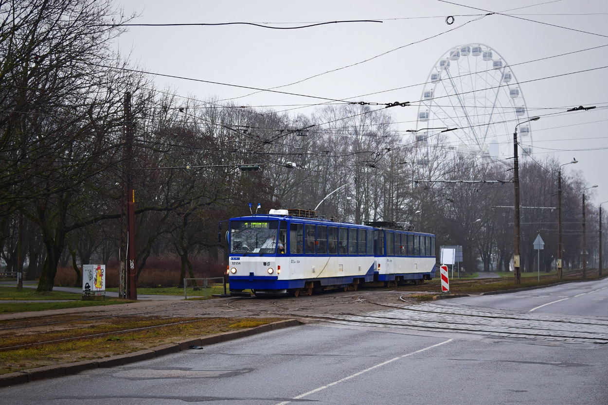 Рига, Tatra T6B5SU № 32134