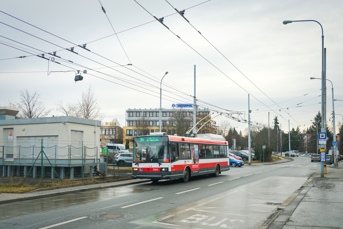 Brno, Škoda 21TrAC № 3064