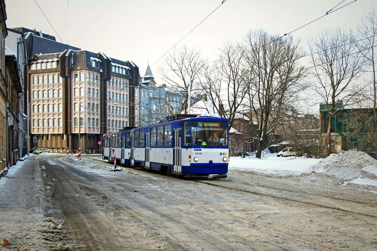 Рига, Tatra T6B5SU № 32134