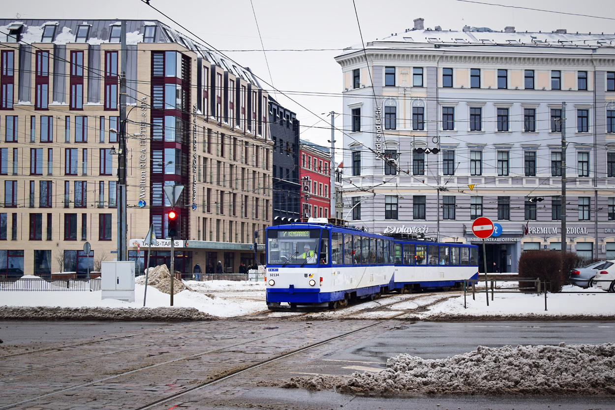 Рига, Tatra T6B5SU № 32134