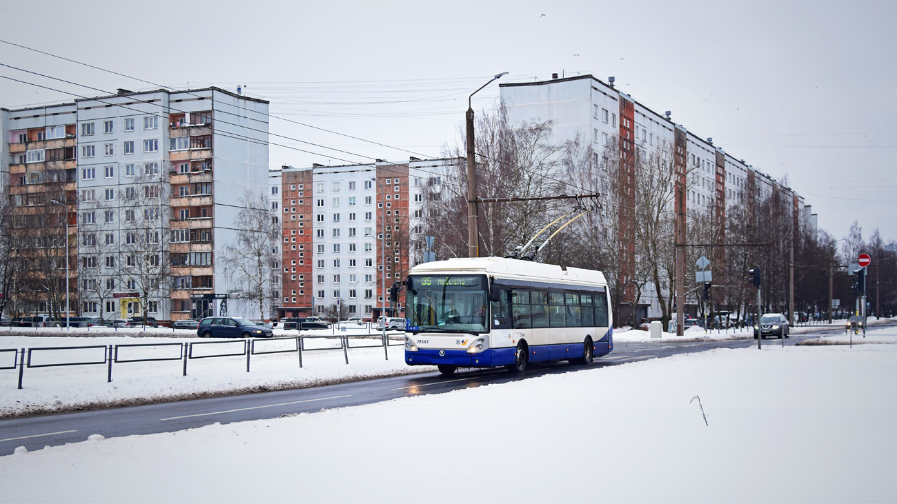 Рига, Škoda 24Tr Irisbus Citelis № 28543