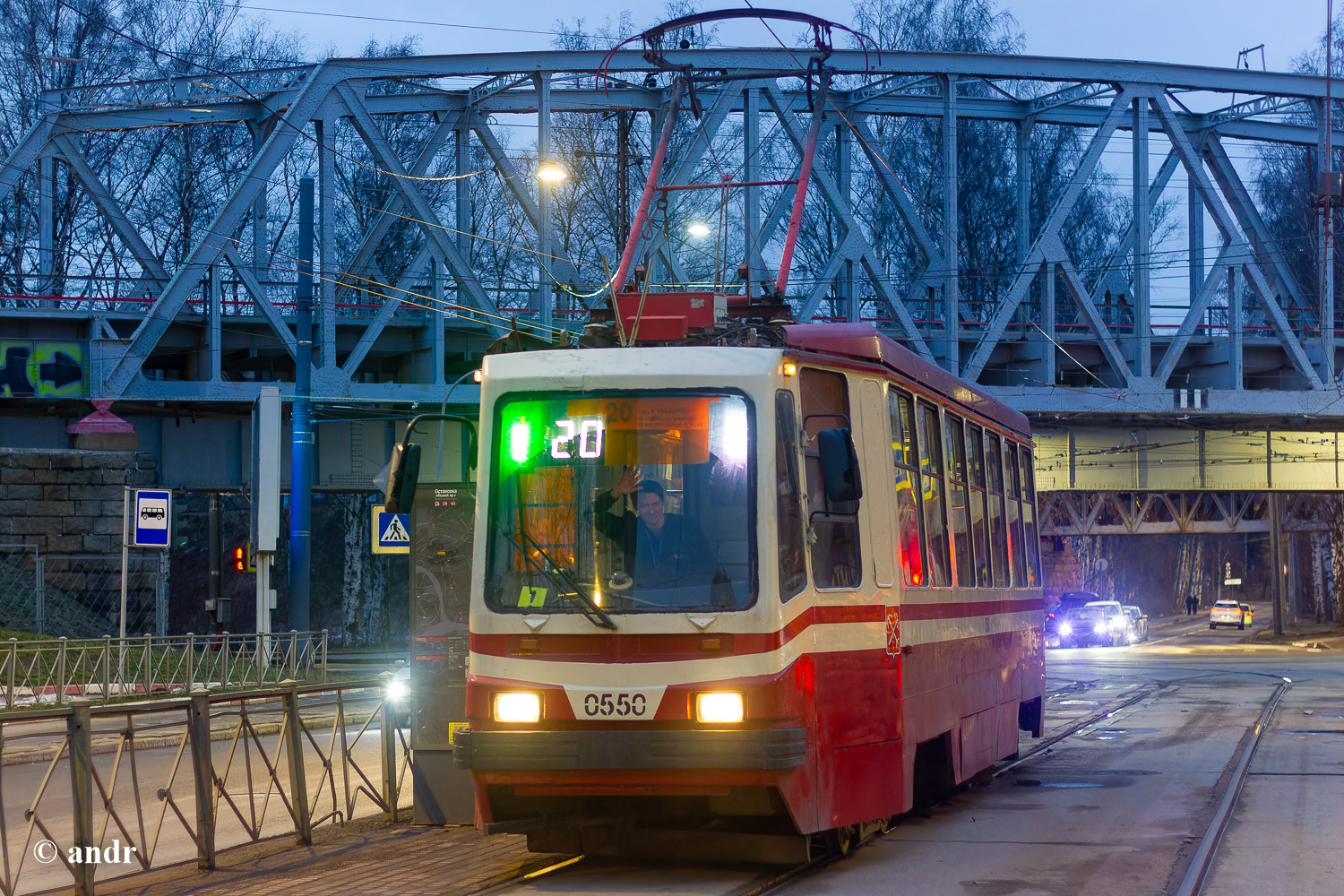 Санкт-Петербург, 71-134А (ЛМ-99АВ) № 0550