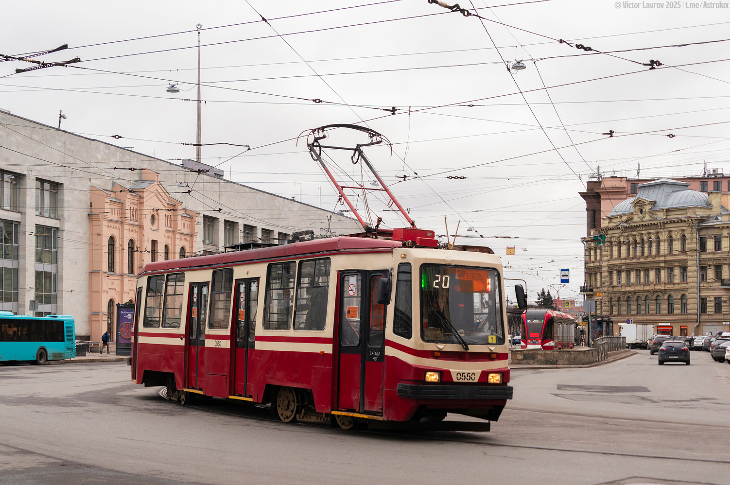 Санкт-Петербург, 71-134А (ЛМ-99АВ) № 0550