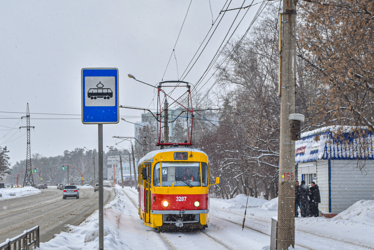 Barnaul, Tatra T3SU № 3287