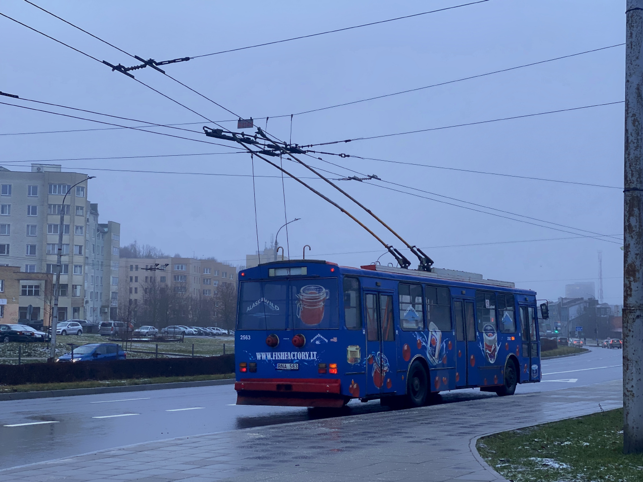 Вильнюс, Škoda 14Tr11/6 № 2563 Вильнюс, Škoda 14Tr11/6 № 2563