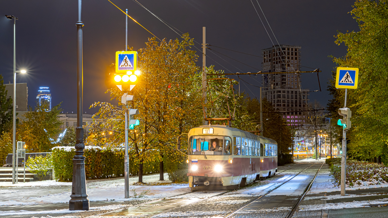 Jekaterynburg, Tatra T3SU (2-door) Nr 490