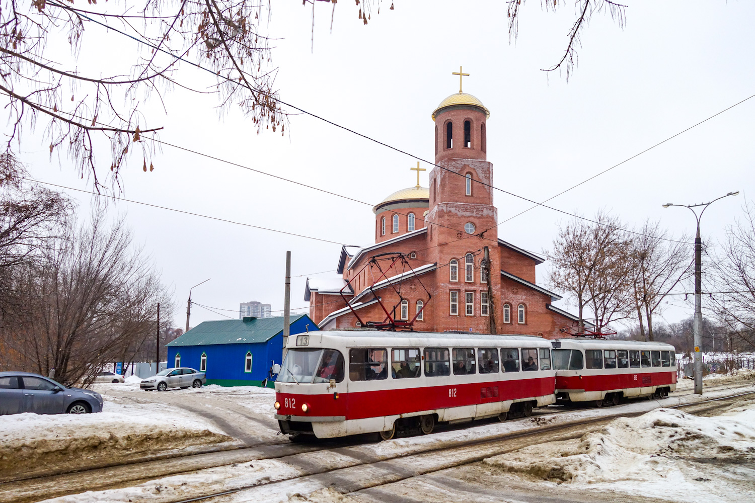 Самара, Tatra T3SU № 812