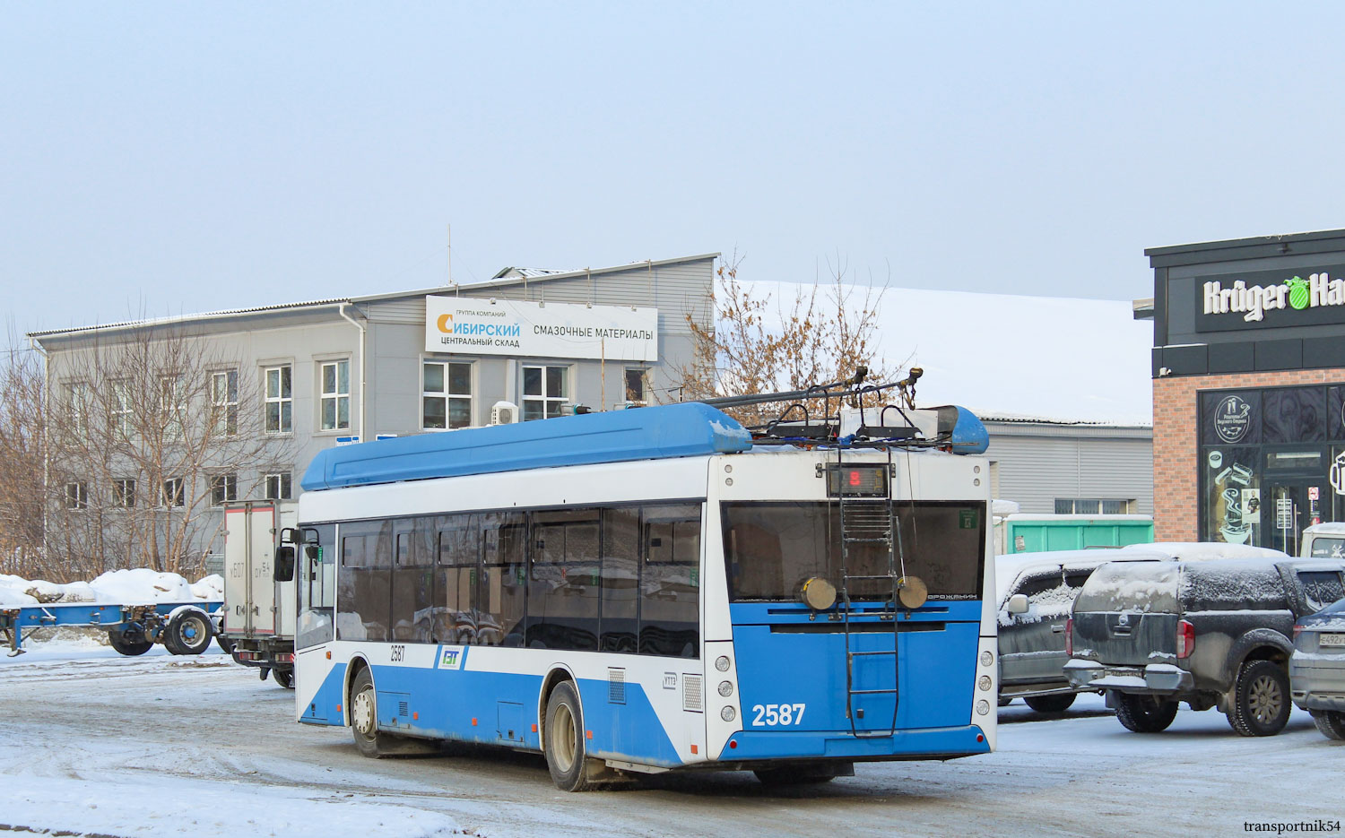 Новосибирск, УТТЗ-6241.01 «Горожанин» № 2587