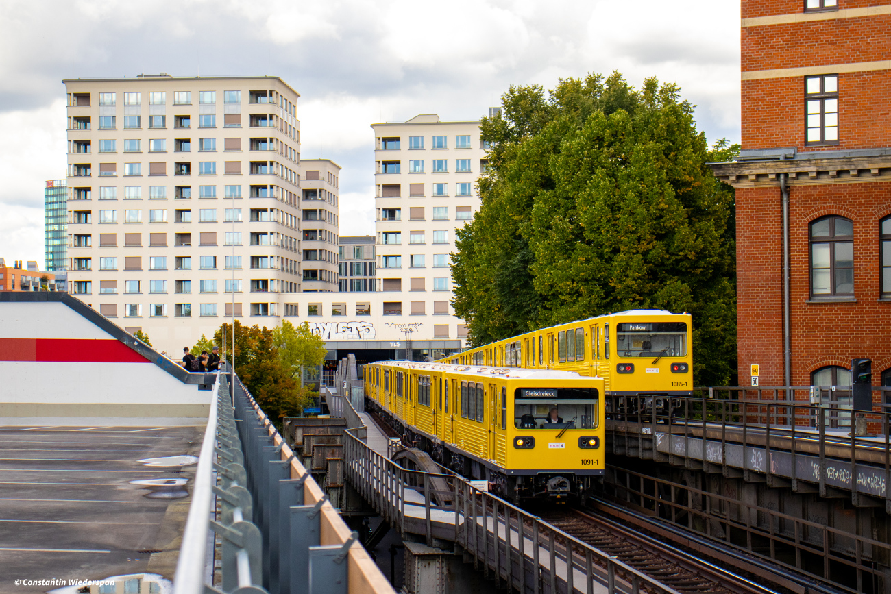 Берлин, BVG GI/1E № 1091-1