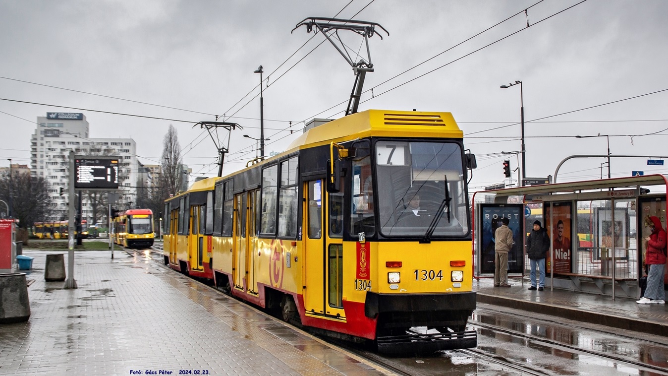 Варшава, Konstal 105Na № 1304