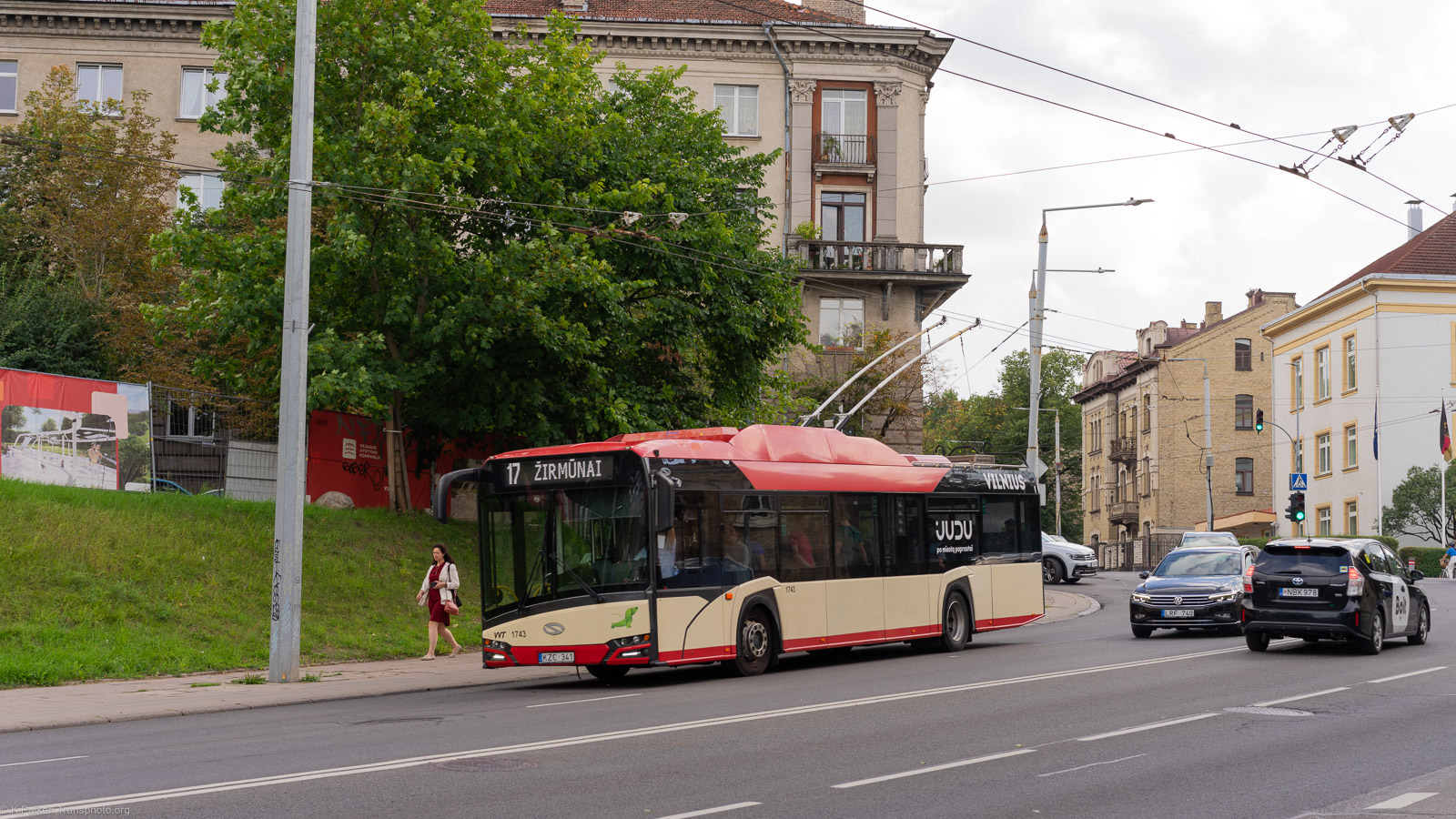Вильнюс, Solaris Trollino IV 12 Škoda № 1743