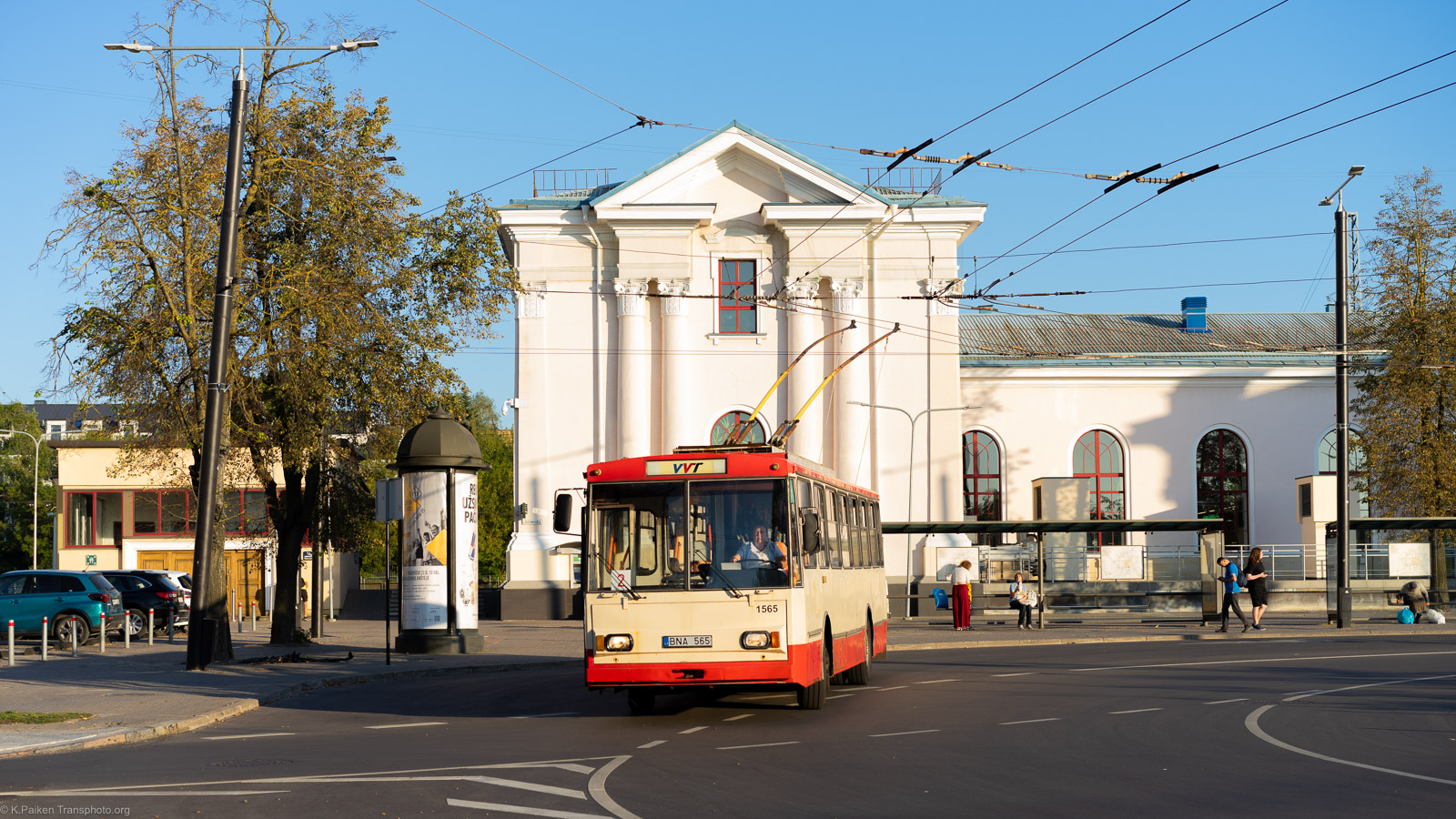 Вильнюс, Škoda 14Tr11/6 № 1565