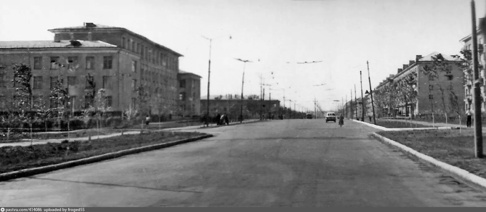Омск — Закрытые трамвайные линии; Омск — Исторические фотографии; Омск — Троллейбусные линии — Правый Берег Иртыша