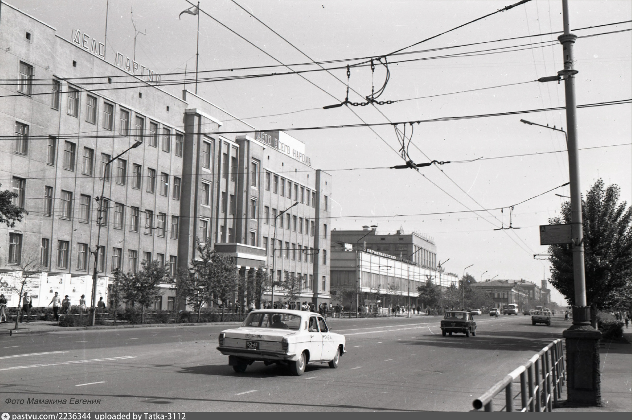 Омск — Исторические фотографии; Омск — Троллейбусные линии — Правый Берег Иртыша
