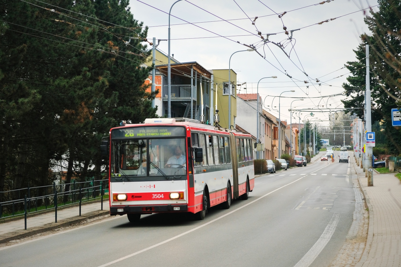 Брно, Škoda 15TrM № 3504