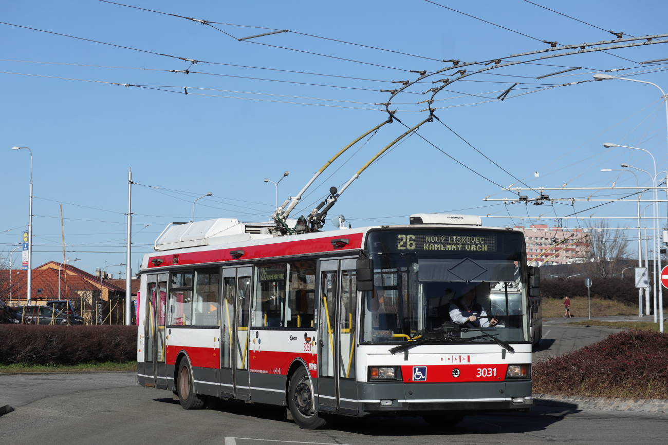 Брно, Škoda 21Tr № 3031