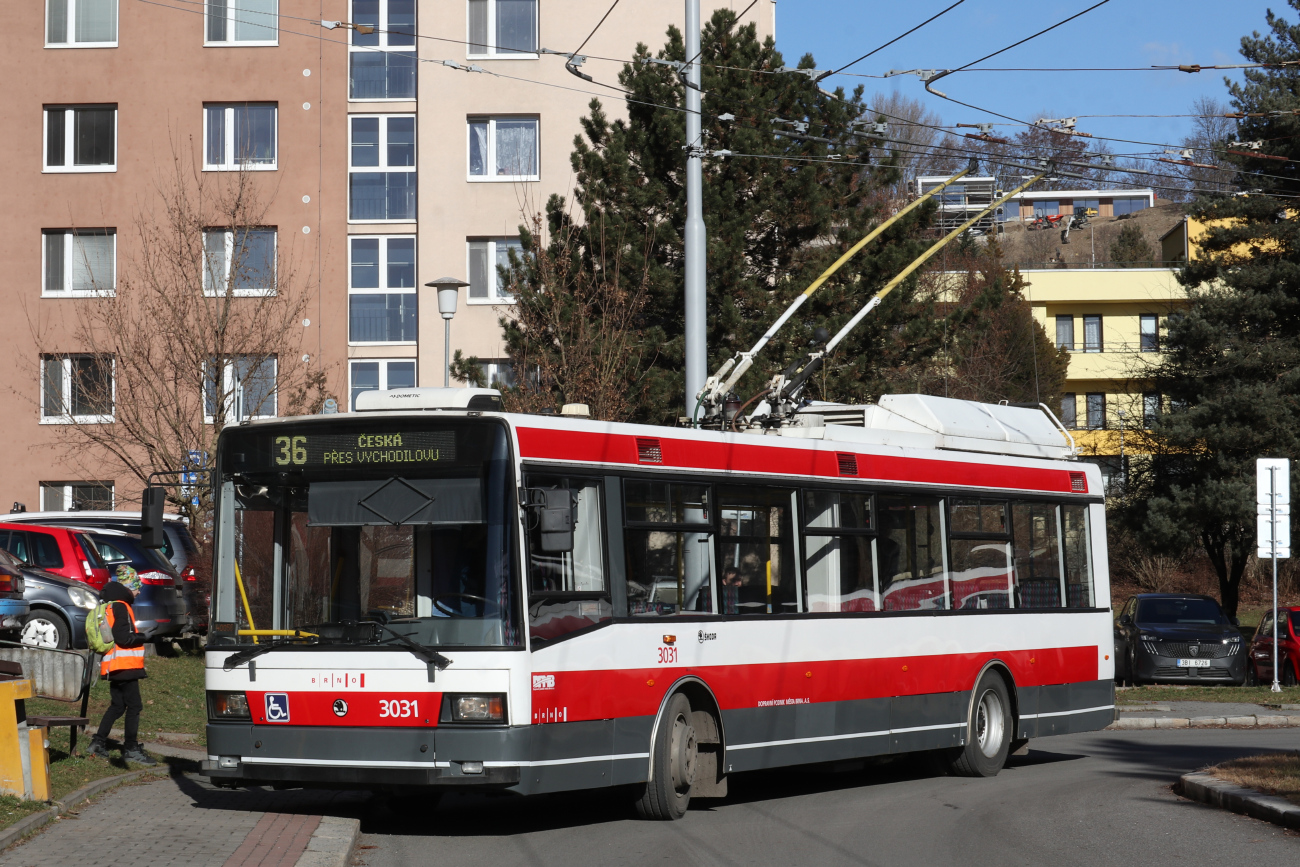 Брно, Škoda 21Tr № 3031