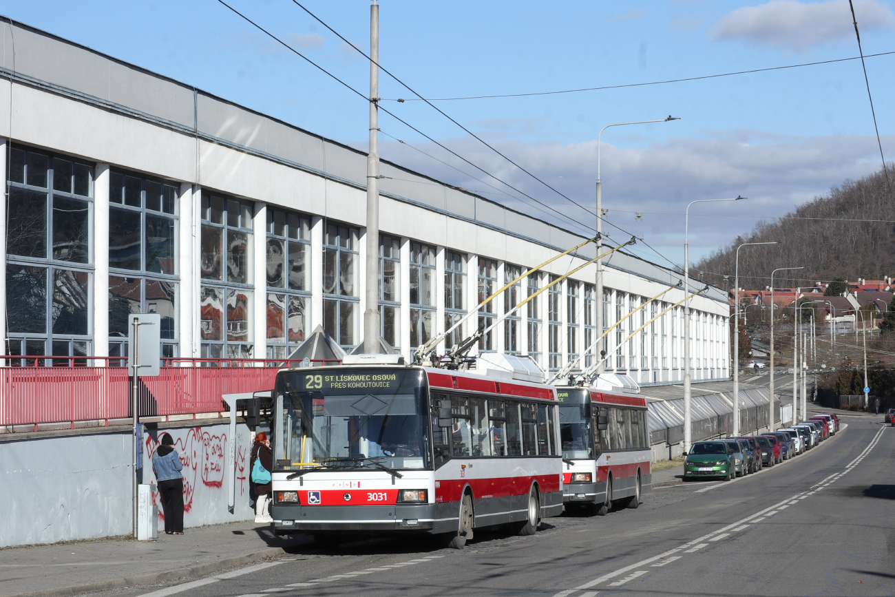 Брно, Škoda 21Tr № 3031