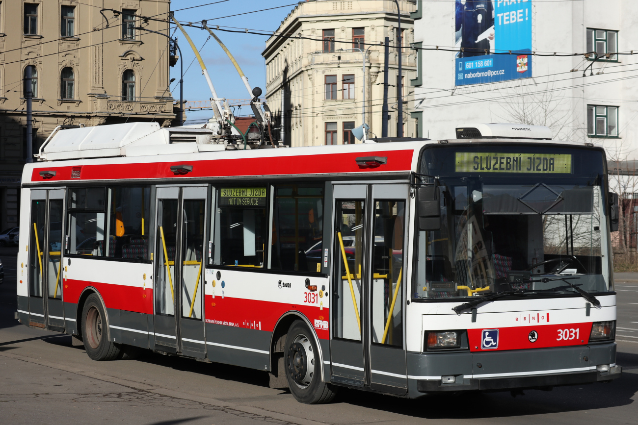 Брно, Škoda 21Tr № 3031