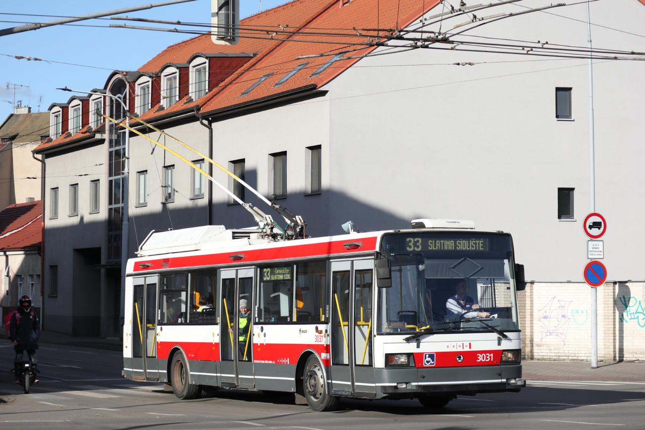 Брно, Škoda 21Tr № 3031