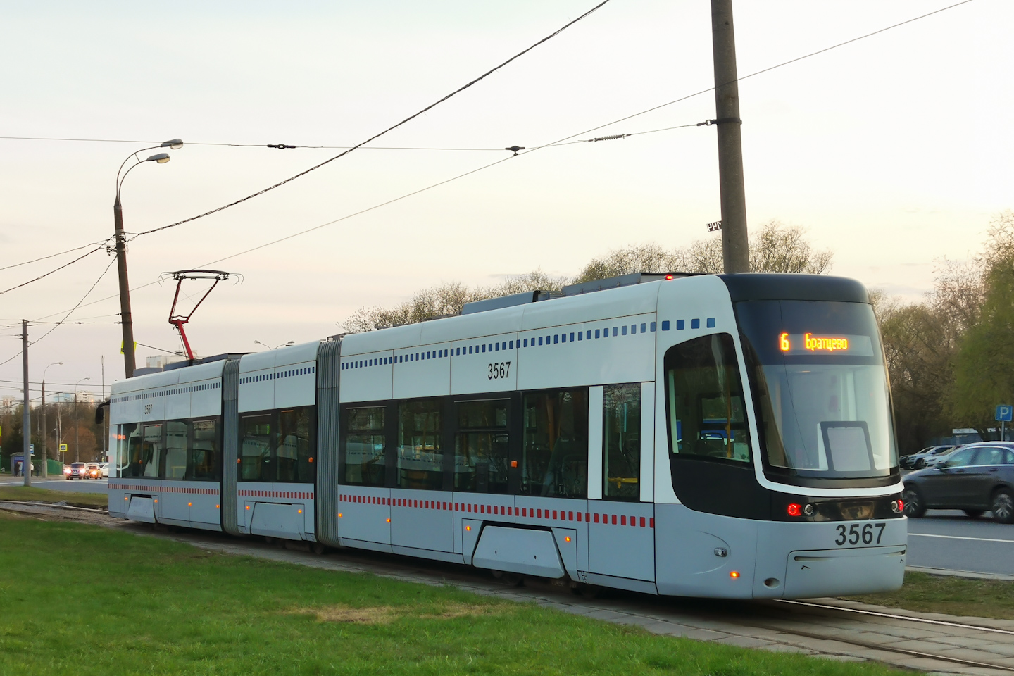 Москва, 71-414 (Pesa Fokstrot) № 3567