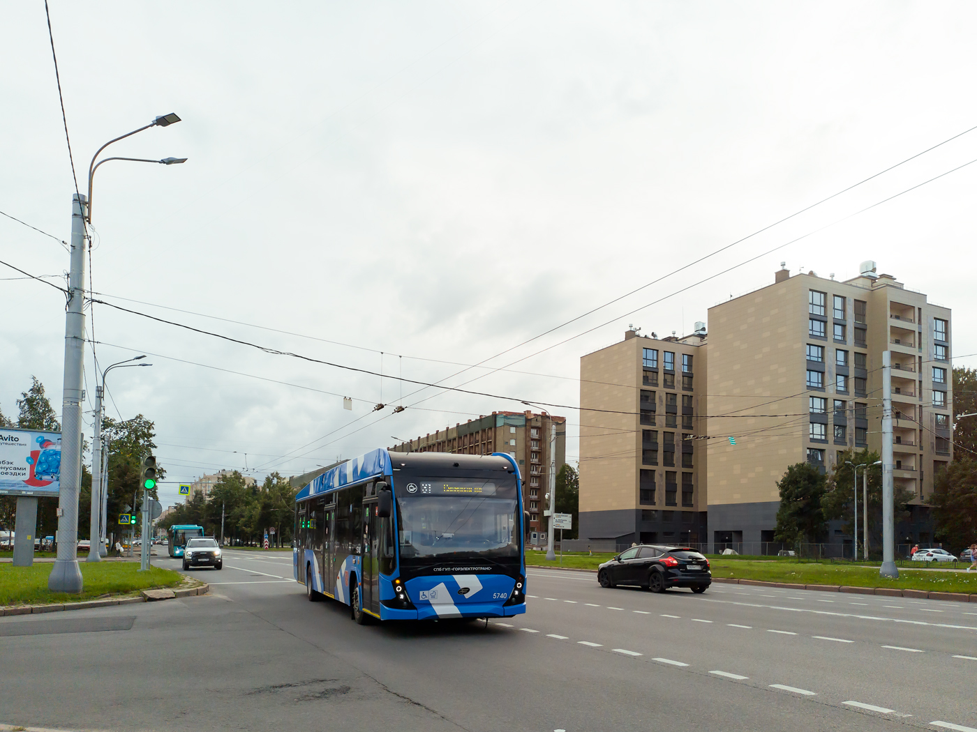 Санкт-Петербург, ВМЗ-5298.01 «Авангард» № 5740