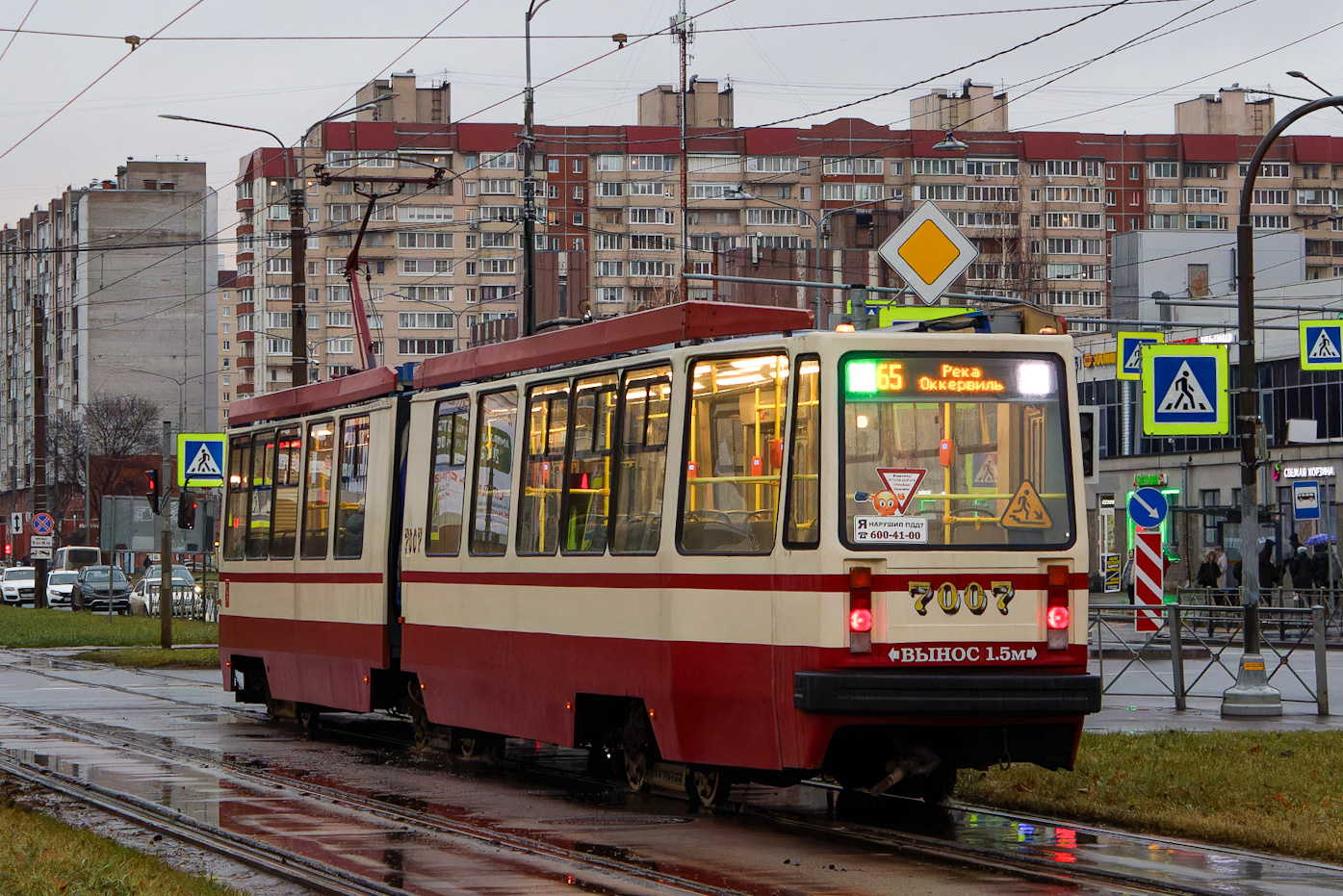 Санкт-Петербург, ЛВС-86М2 № 7007