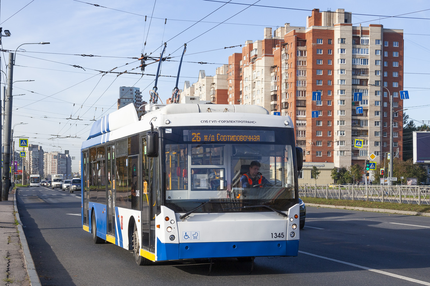 Санкт-Петербург, Тролза-5265.00 «Мегаполис» № 1345