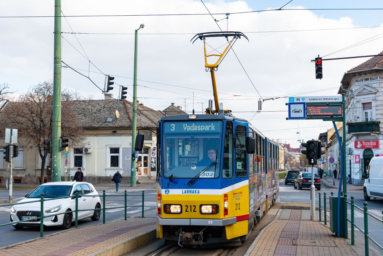 Szeged, Tatra KT4DMC № 212