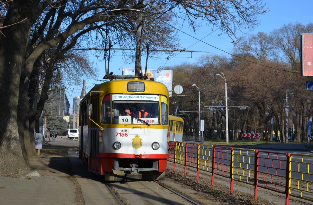 Одесса, Tatra T3A № 7156
