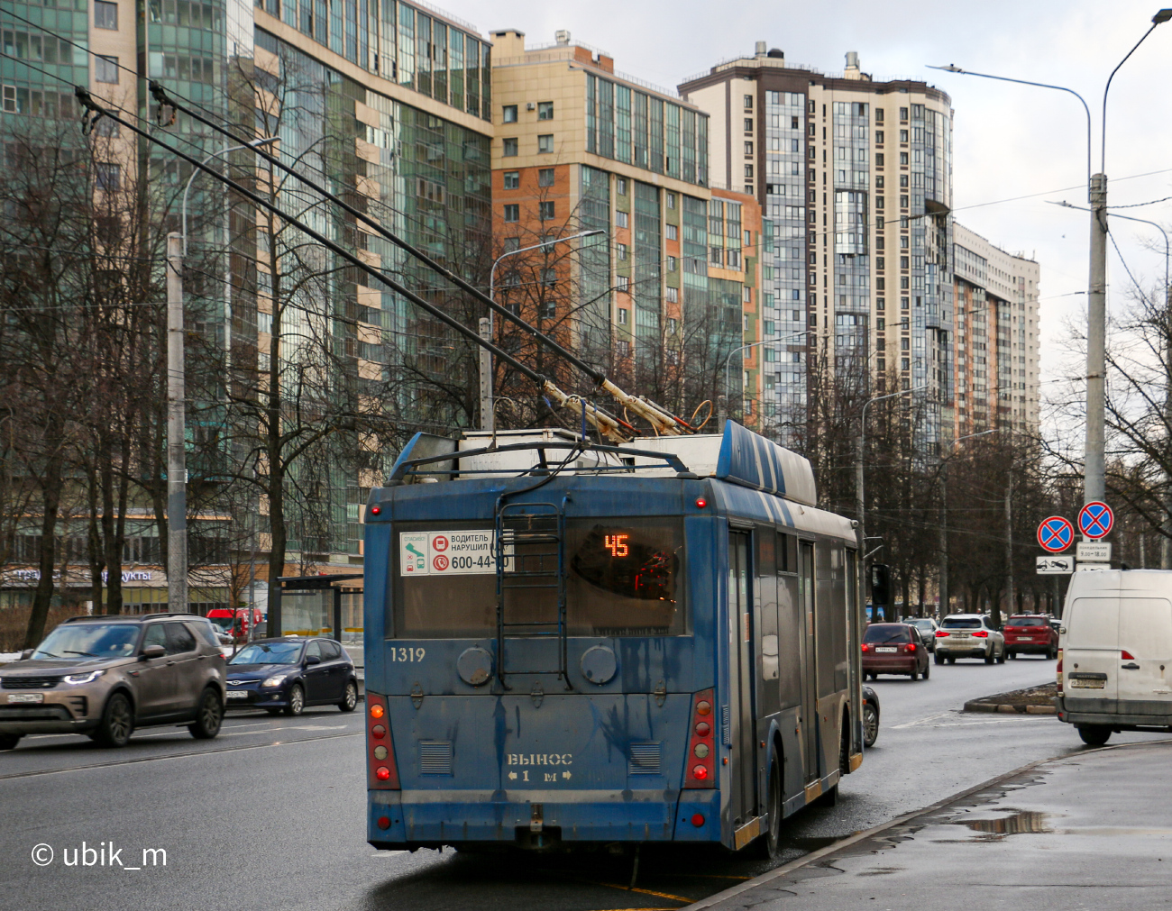 Санкт-Петербург, Тролза-5265.00 «Мегаполис» № 1319