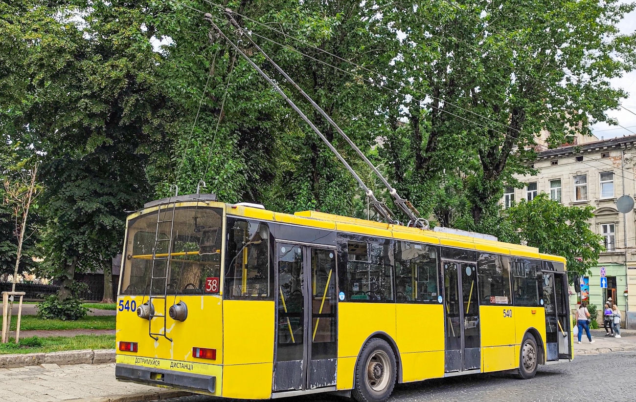 Львов, Škoda 14Tr02/6 № 540