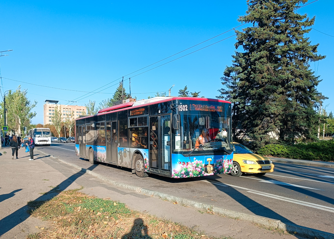 Донецк, ЛАЗ E183A1 № 1502