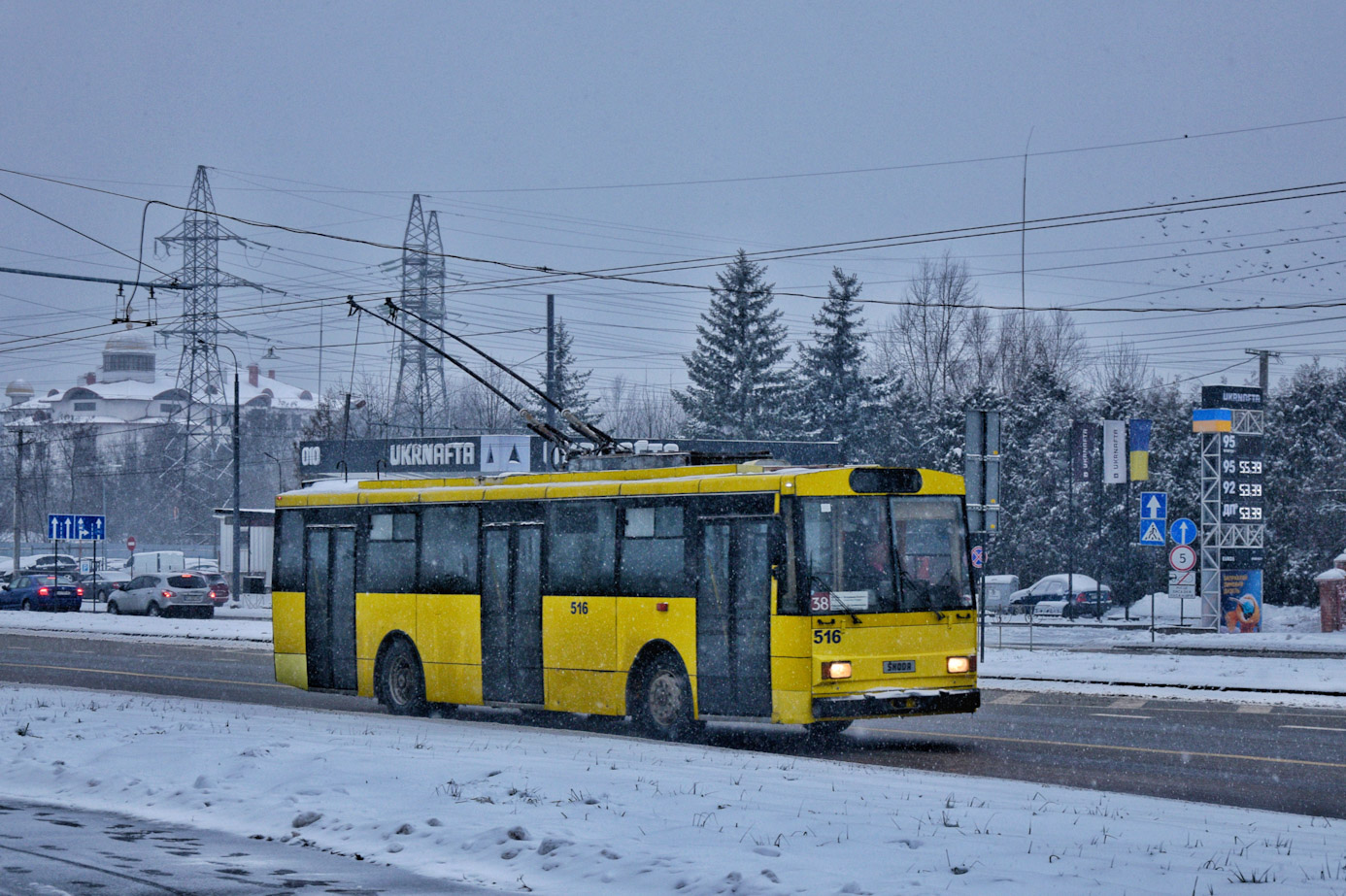 Lemberg, Škoda 14Tr02/6 Nr. 516