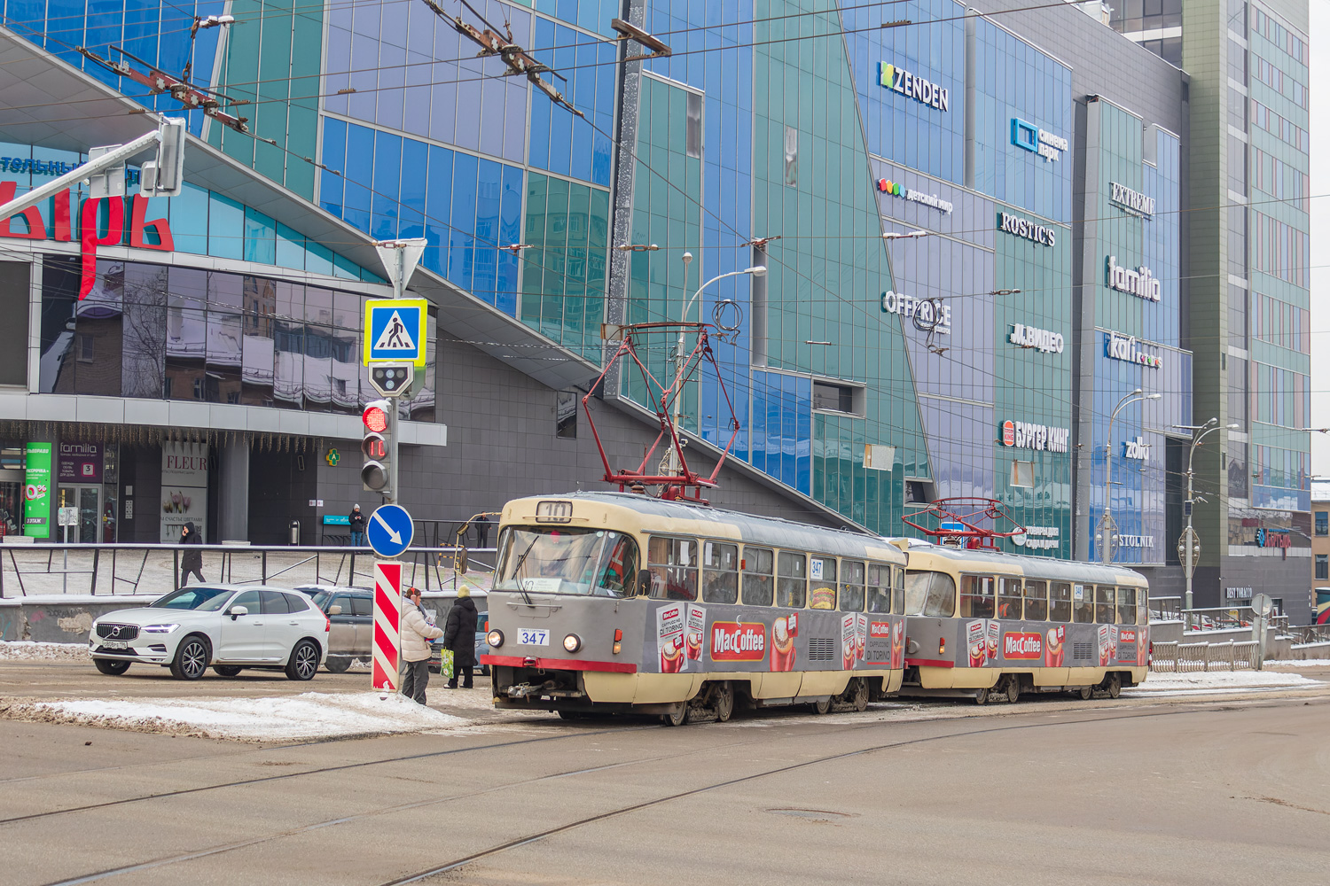 Екатеринбург, Tatra T3SU № 347