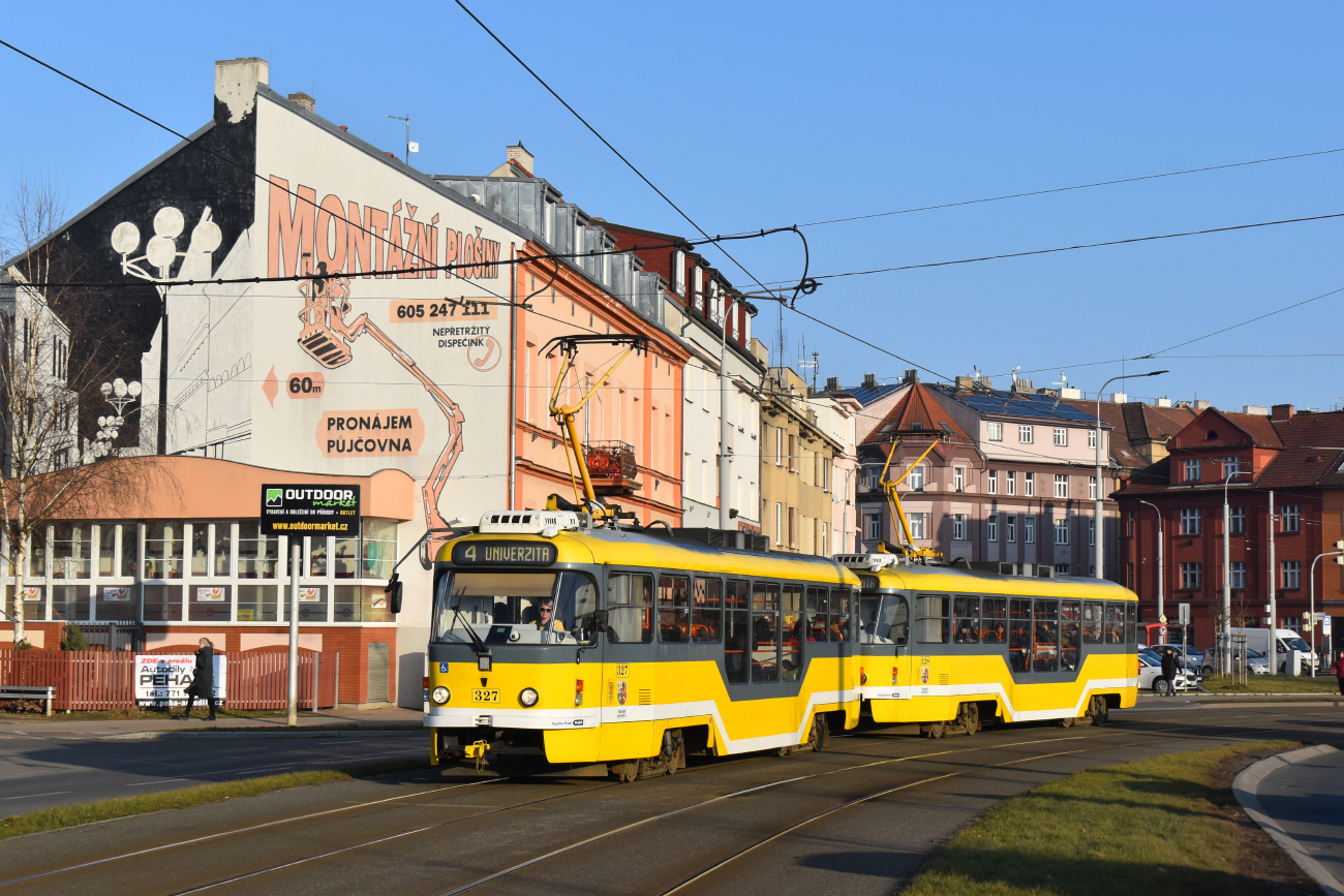 Пльзень, Tatra T3R.PLF № 327