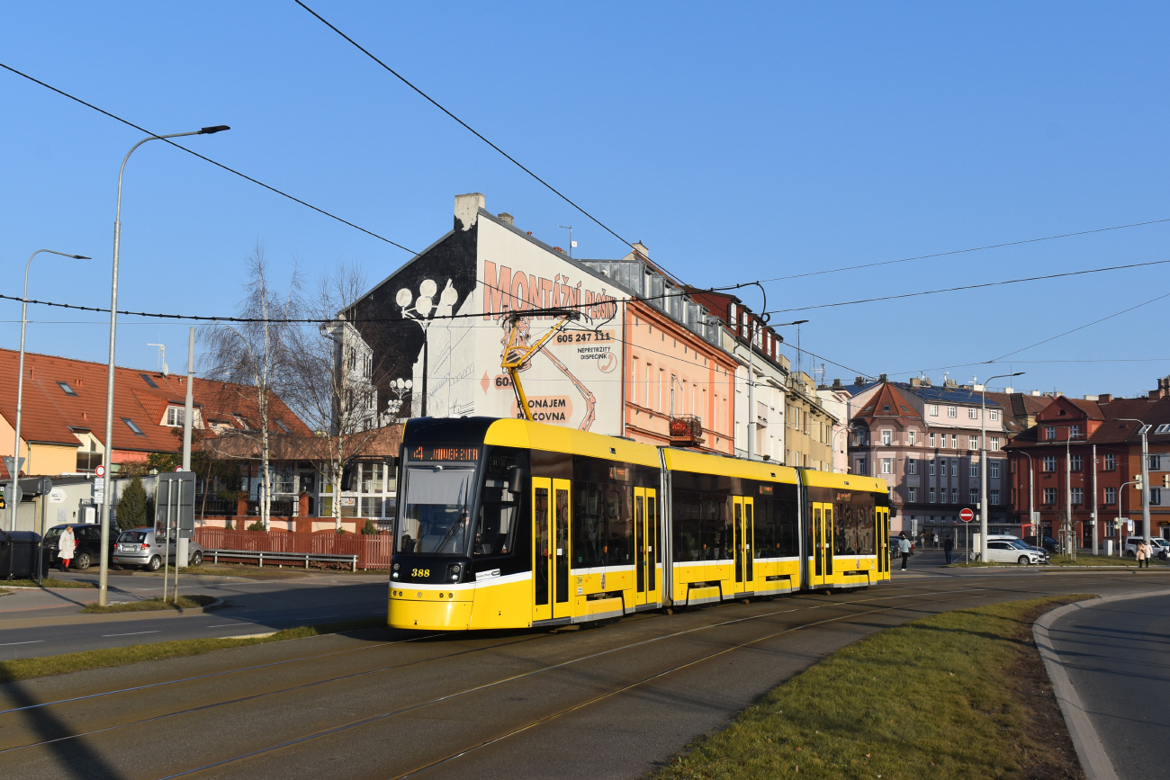 Пльзень, Škoda 40T ForCity Smart № 388