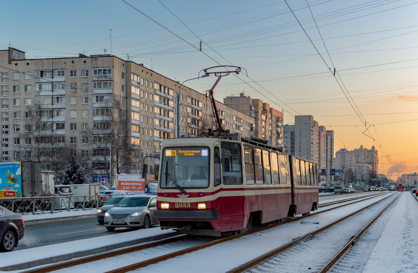 Санкт-Петербург, ЛВС-86К № 3088