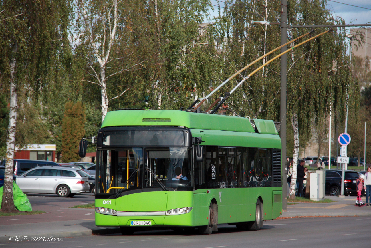 Каунас, Solaris Trollino III 12 AC № 041