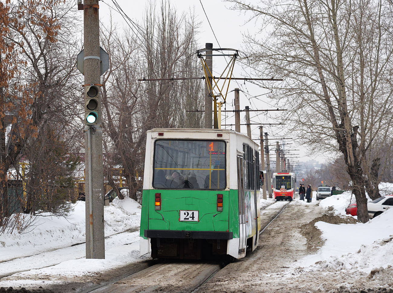 Омск, 71-605ЭП № 24 Омск, 71-605ЭП № 24