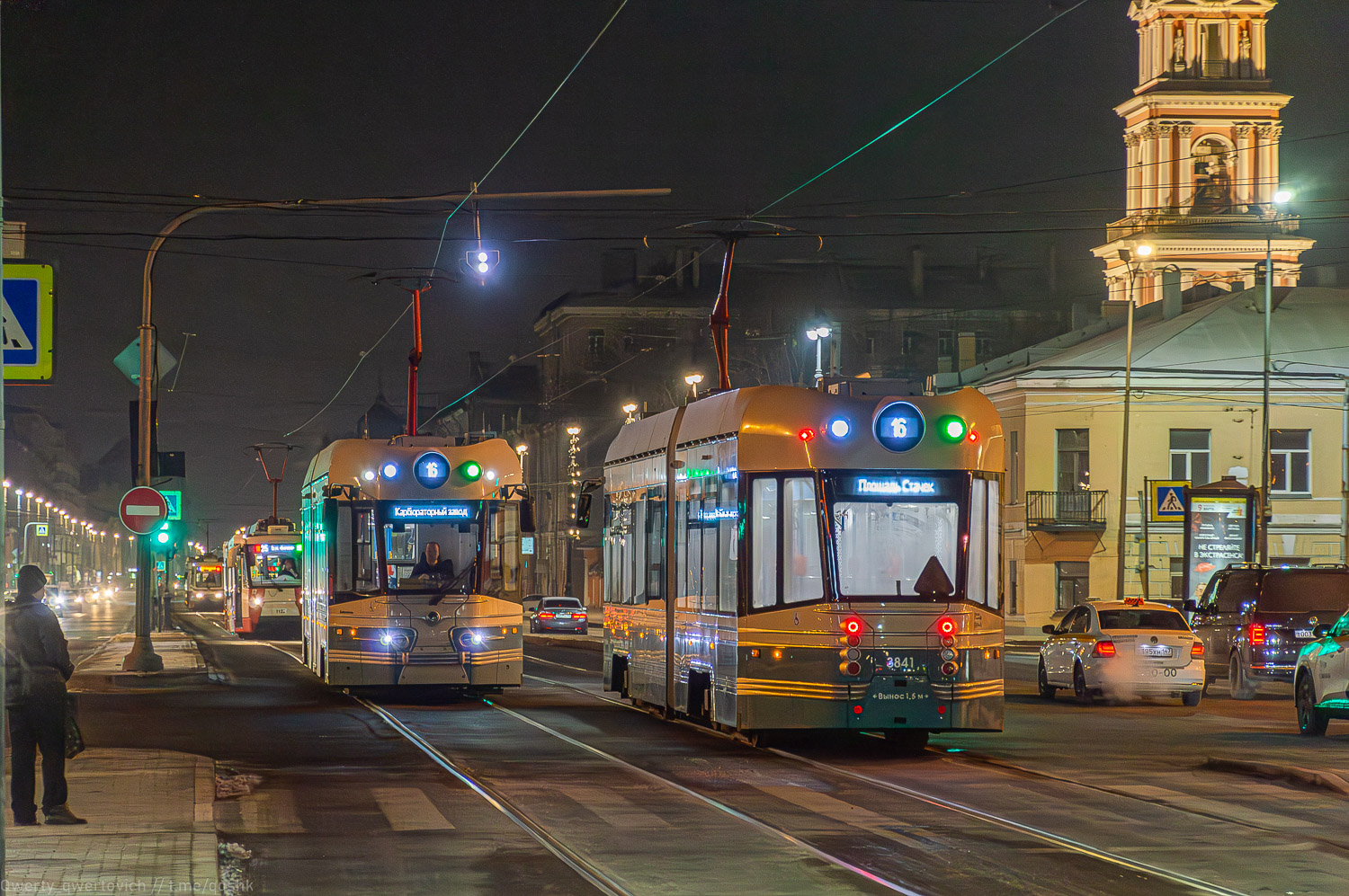 Санкт-Петербург, 71-421Р-01 «Довлатов» № 3816; Санкт-Петербург, 71-421Р «Довлатов» № 3841