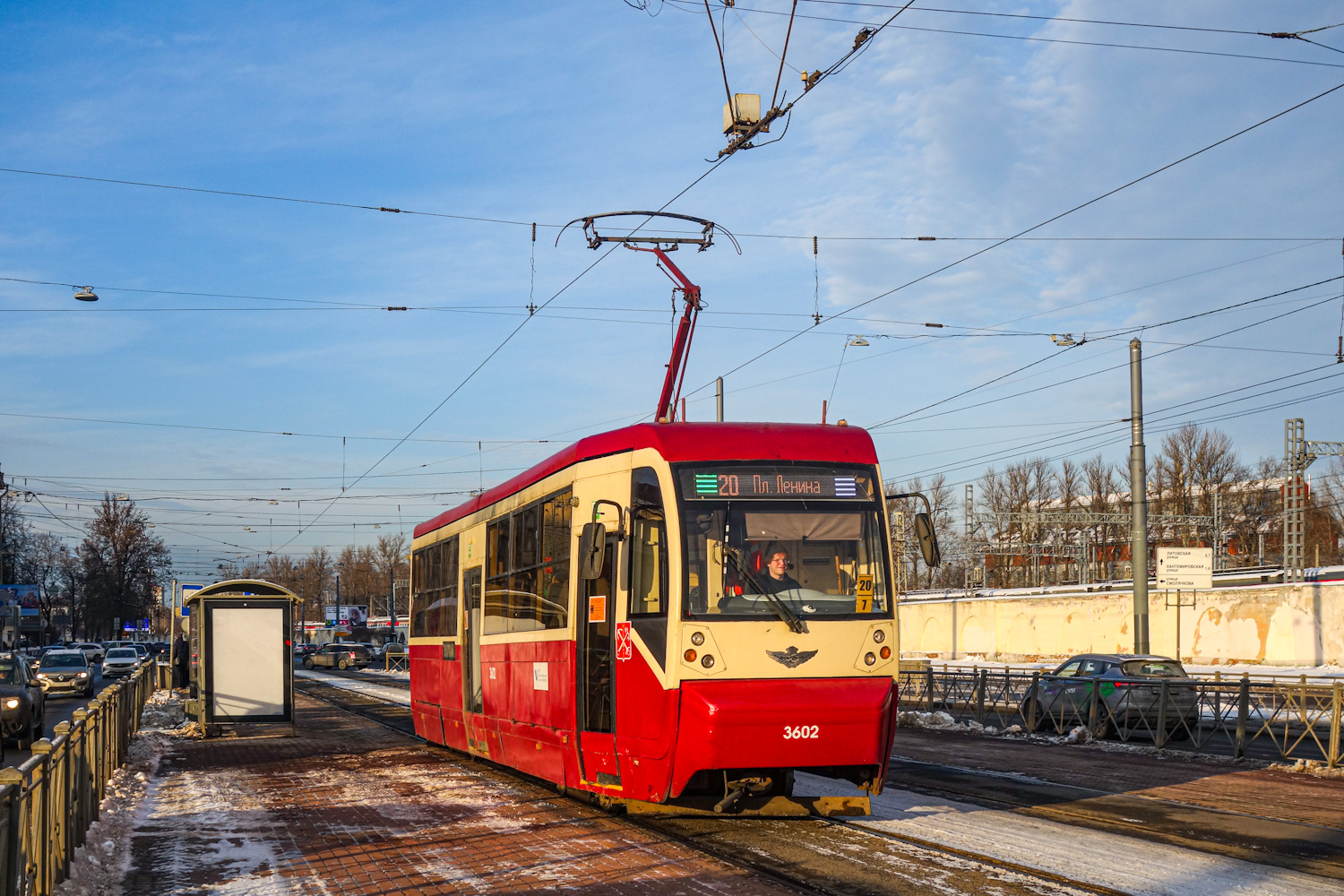 Санкт-Петербург, ЛМ-68М2 (мод. СПб ГЭТ) № 3602