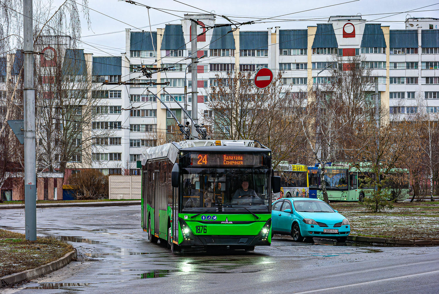 Гомель, МАЗ-303Т20 № 1876
