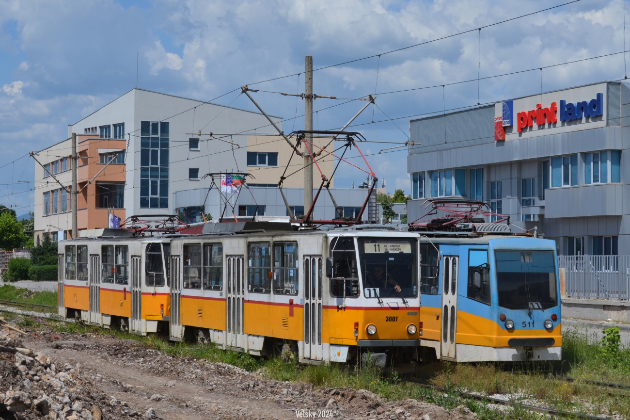 София, Tatra T6A2B № 3007
