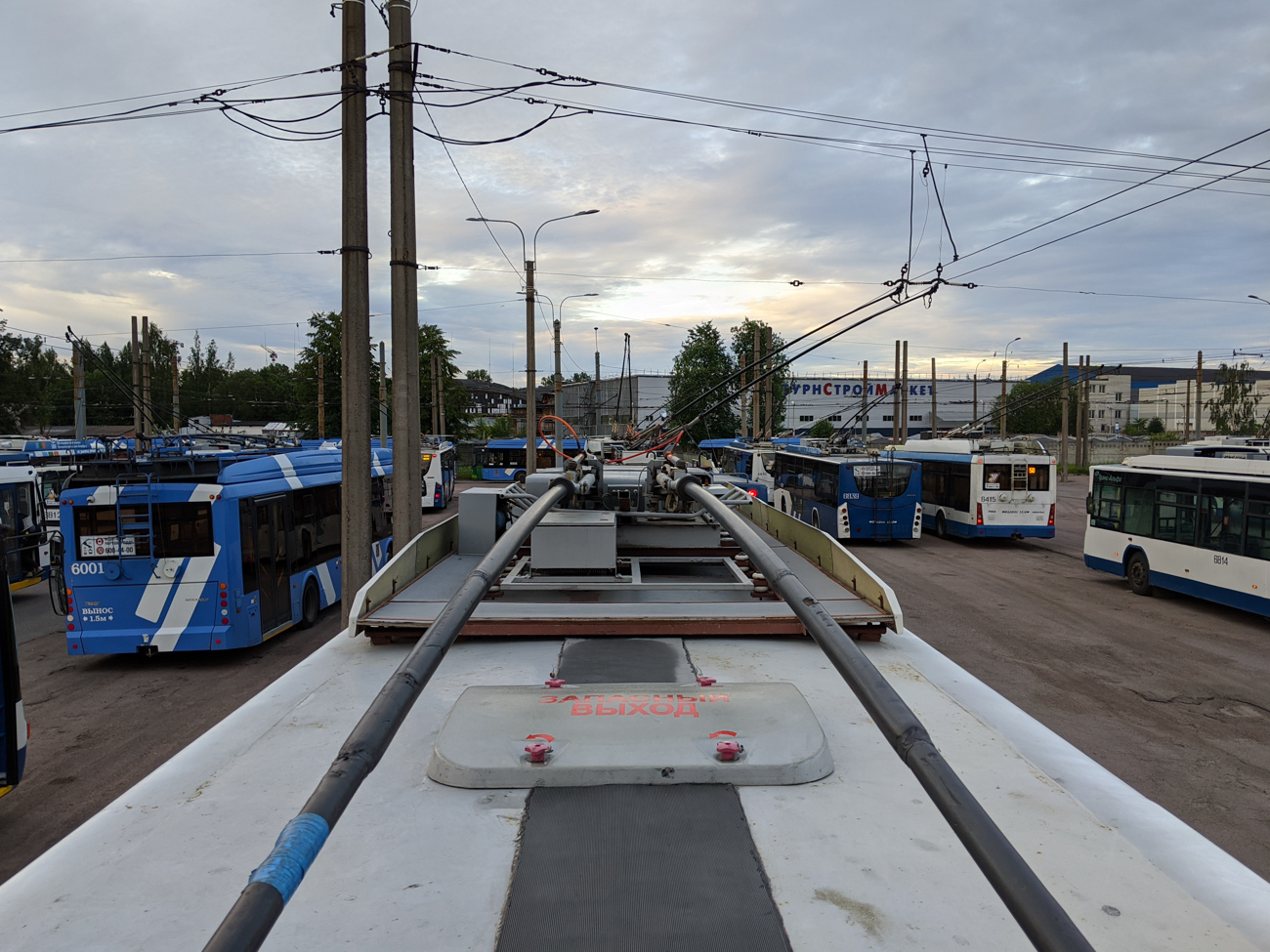 Санкт-Петербург — Разные фотографии; Санкт-Петербург — Троллейбусные парки