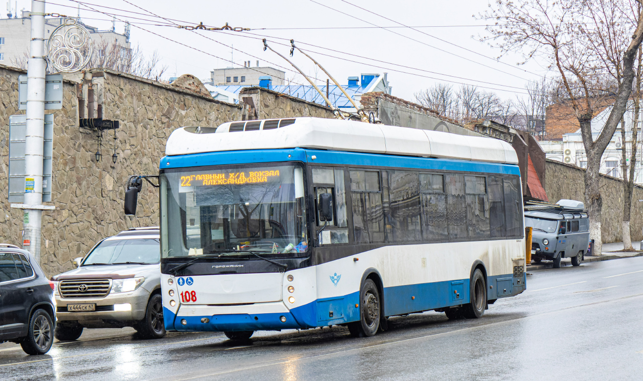 Ростов-на-Дону, УТТЗ-6241-10-02 «Горожанин» № 108